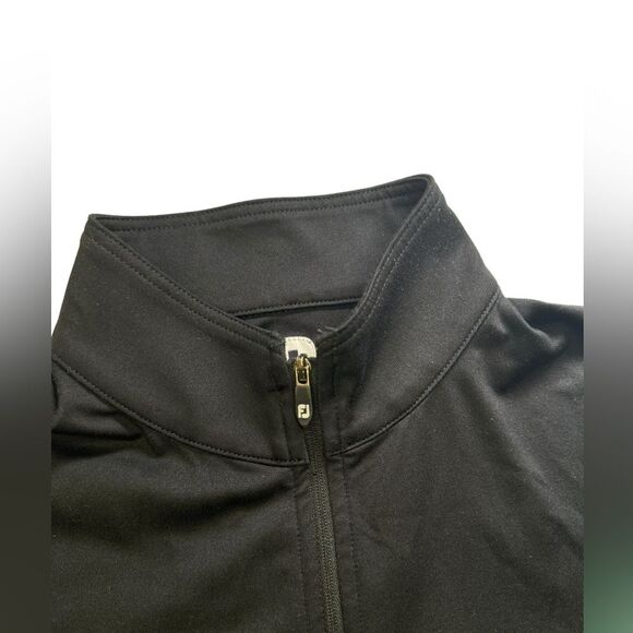 Foot Joy Full-Zip Panel Pocket Mid-Layer Women with logo Size Small - Picture 3 of 8